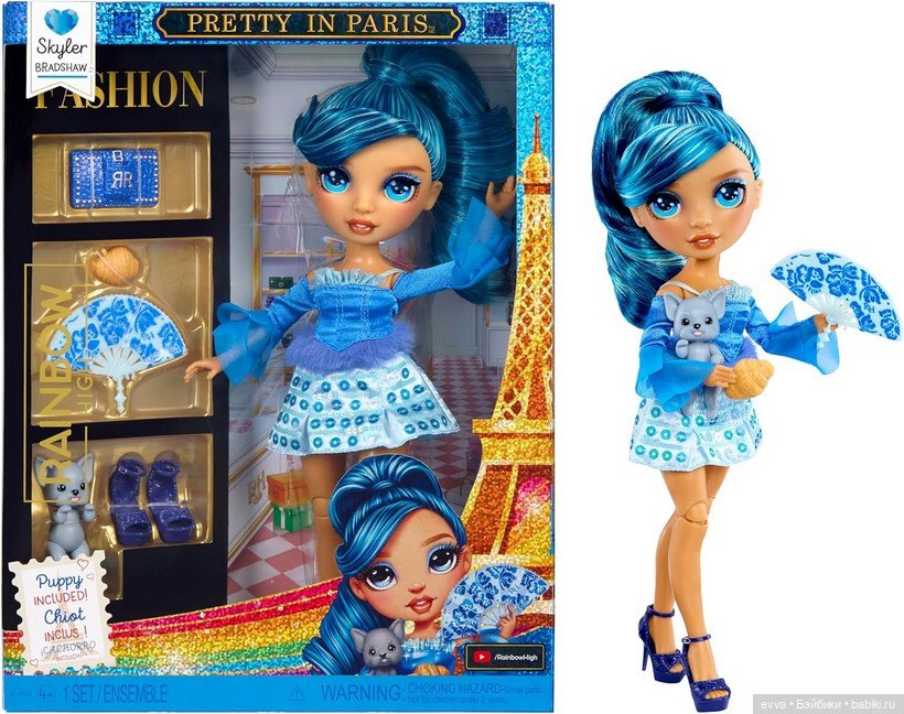 Обзор новой коллекции Rainbow High «Pretty in Paris» (2026) (фото 3)