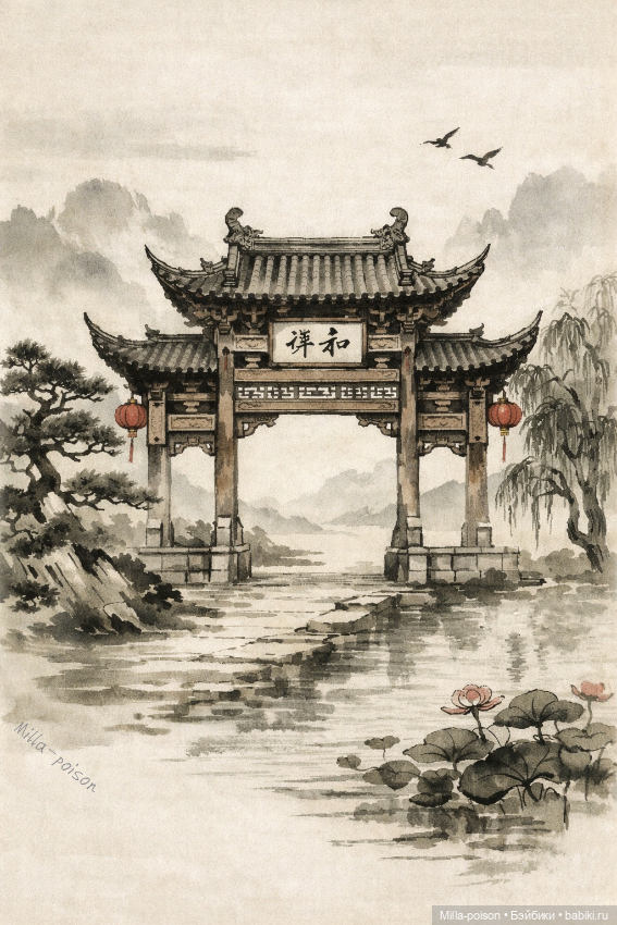 Портал сквозь эпохи: Архитектурный код китайских ворот Пайлоу (фото 7)