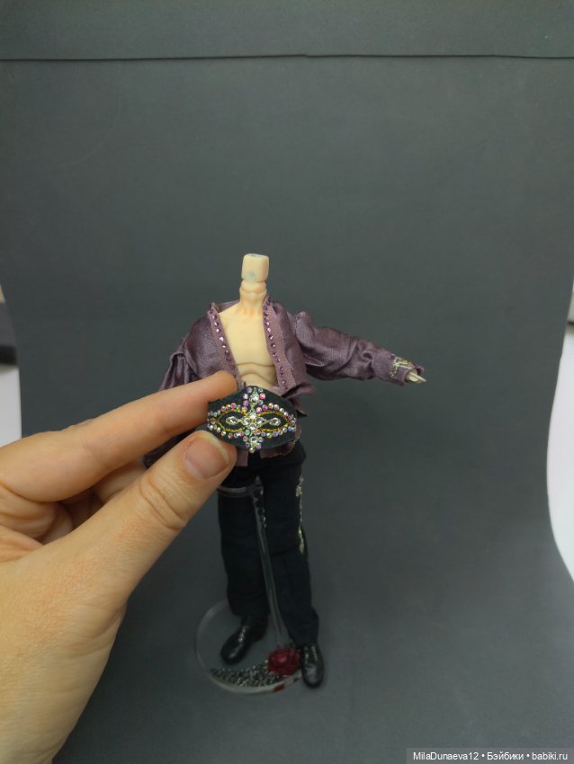 Две звезды — Авторские миниатюрные куклы: лепка