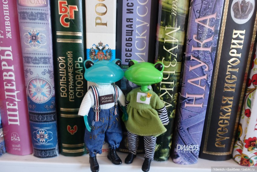 Мои лягушечки Wonder frog. Семейка Квакиных на работе (фото 3)