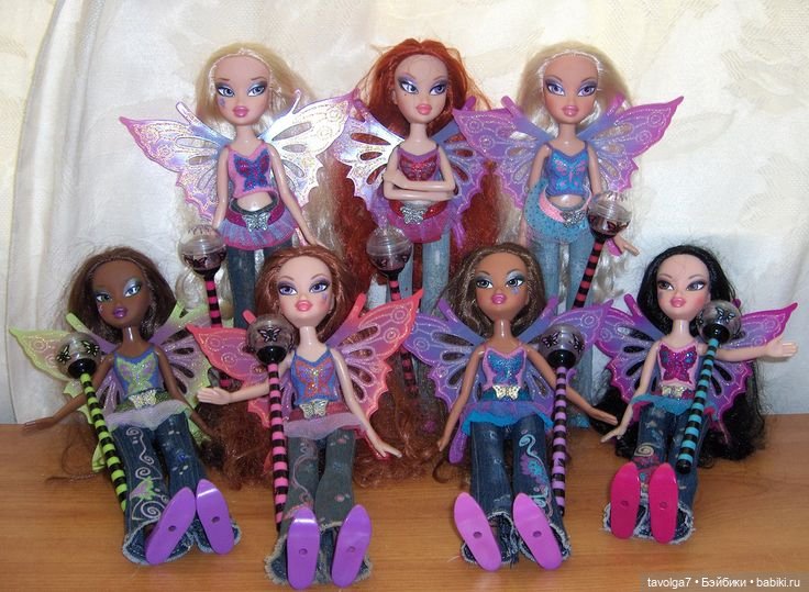 Bratz Pixiez 2007 и Bratz Fashion Pixiez 2025