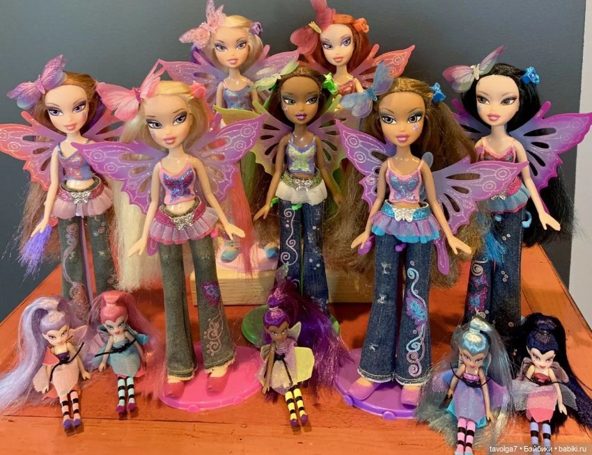 Bratz Pixiez 2007 и Bratz Fashion Pixiez 2025