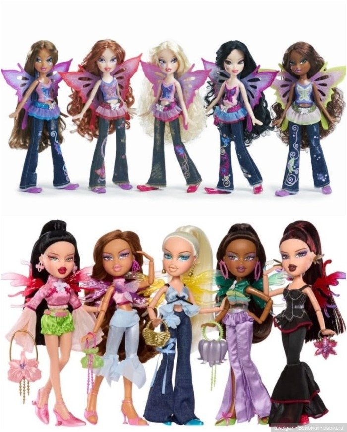 Bratz Pixiez 2007 и Bratz Fashion Pixiez 2025 (фото 2)