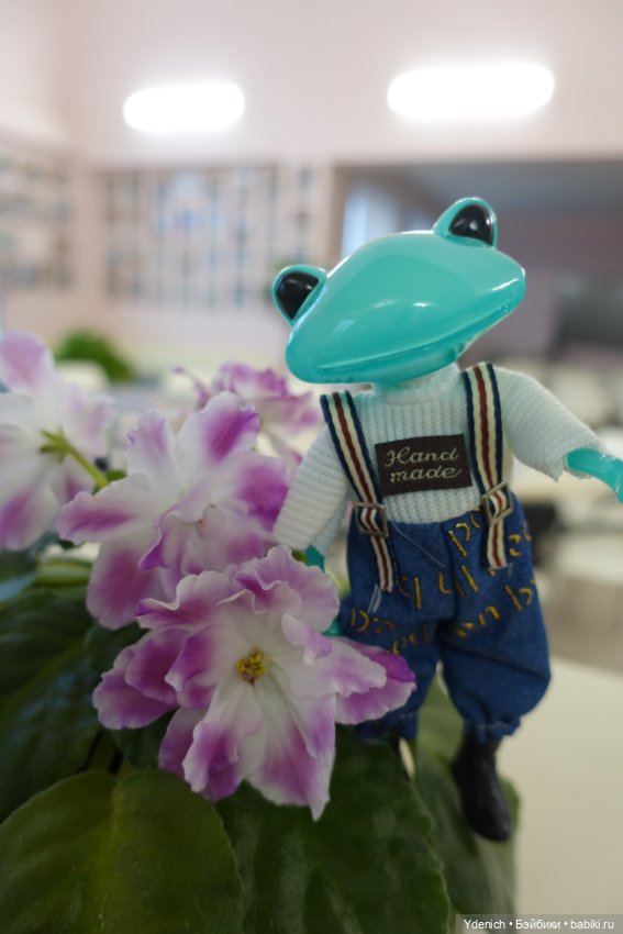 Мои лягушечки Wonder frog. Семейка Квакиных на работе (фото 7)