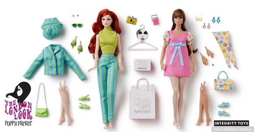 Сет Too Much! Poppy Parker & Ginger Gilroy