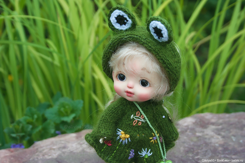 Лягушачья авария 🐸 — Куклы и тела Obitsu 11 (Ob11): гибриды (фото 2)