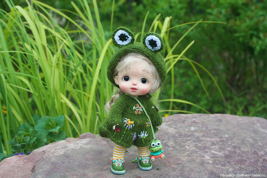 Лягушачья авария 🐸 — Куклы и тела Obitsu 11 (Ob11): гибриды (фото 3)