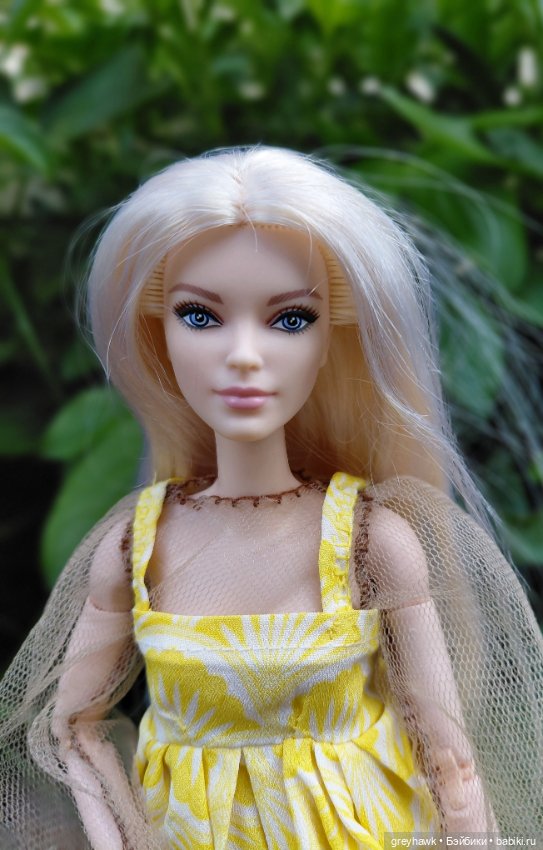 Желтые цветы — Куклы Барби (фото 4)