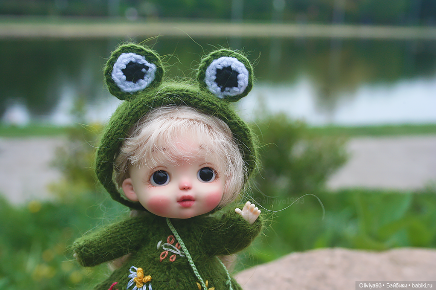 Лягушачья авария 🐸 — Куклы и тела Obitsu 11 (Ob11): гибриды (фото 5)
