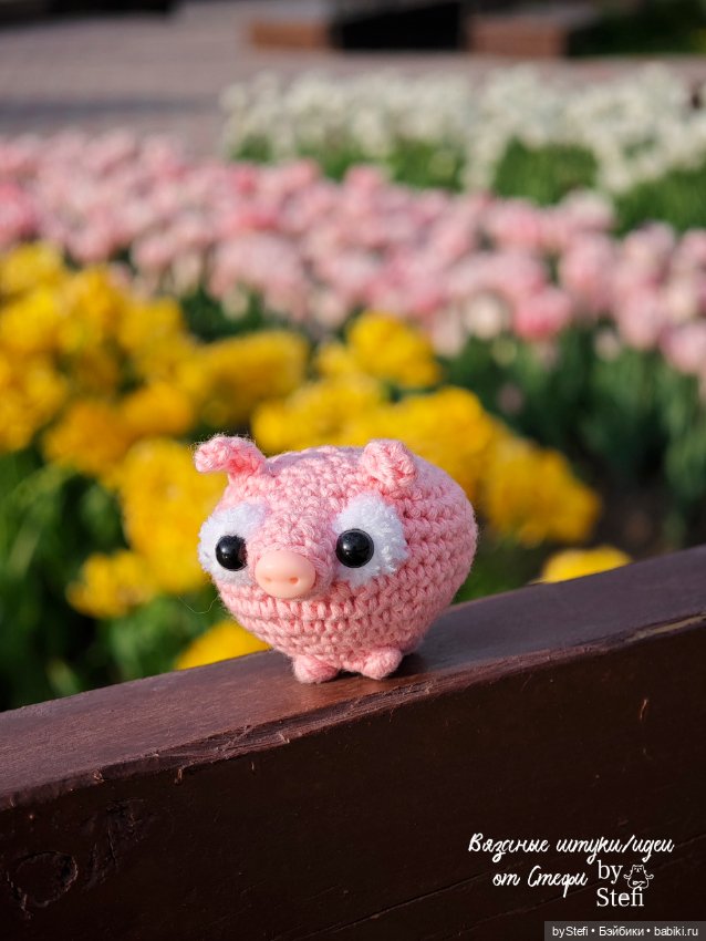 Поросёнок Бубель — Вязаные игрушки и амигуруми: крючком