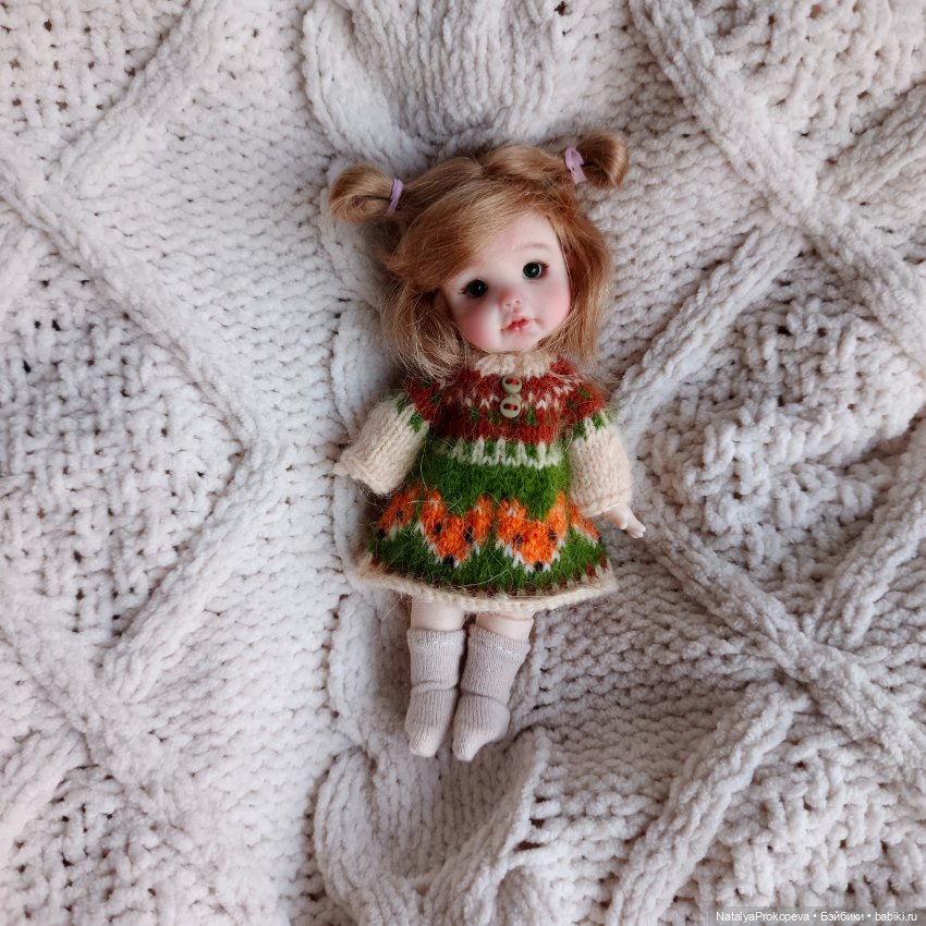 Куколка с которой началась моя огромная любовь к куклам