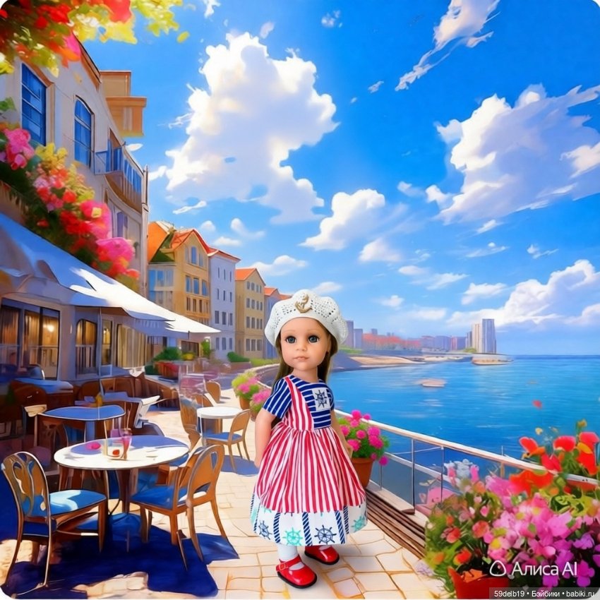 Отдых на морском курорте — Куклы Gotz