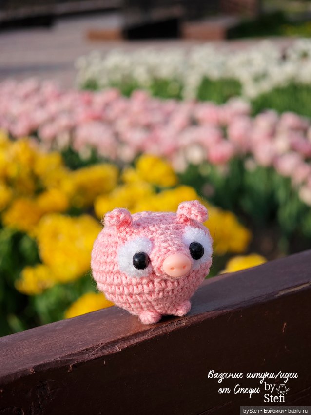 Поросёнок Бубель — Вязаные игрушки и амигуруми: крючком