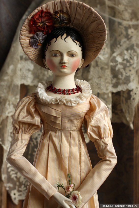 Кукла из дерева в стиле Grodner Tal Doll (фото 9)