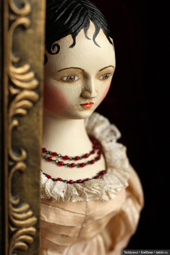 Кукла из дерева в стиле Grodner Tal Doll (фото 2)