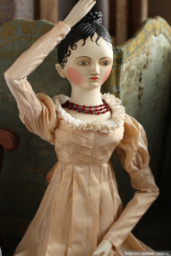 Кукла из дерева в стиле Grodner Tal Doll (фото 6)