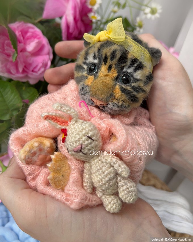 Маленький тигрёнок Пончик 🩷