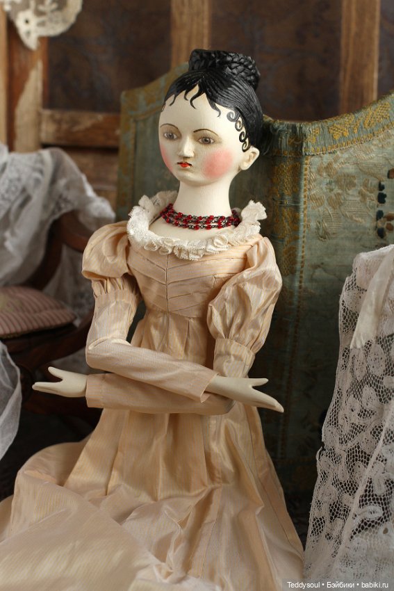 Кукла из дерева в стиле Grodner Tal Doll (фото 5)