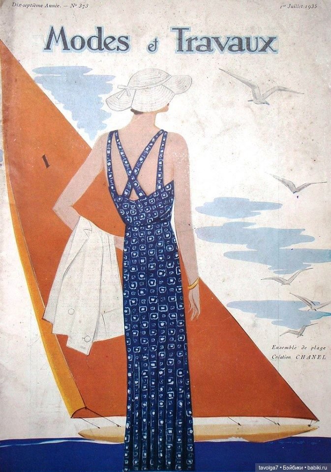 Спортивные летние образы 1930х