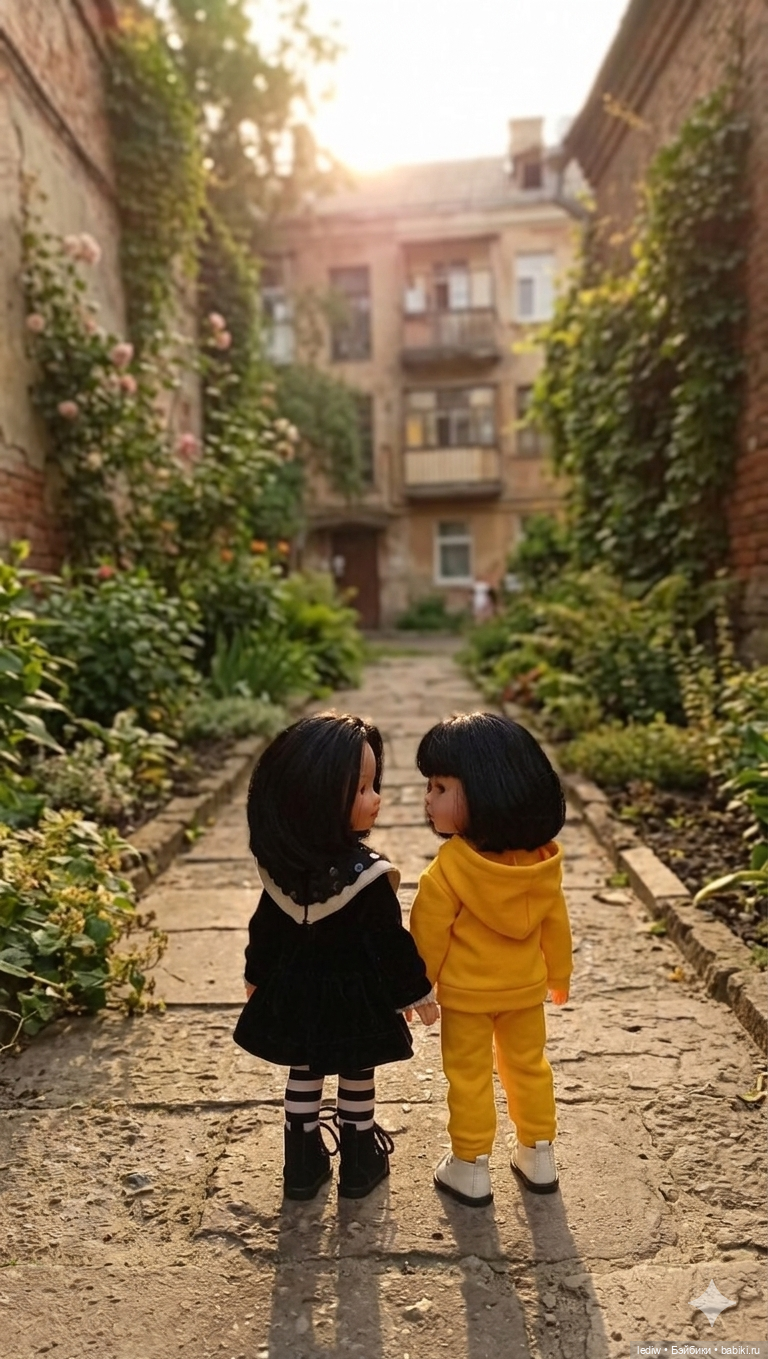 Новая жизнь НЕстарых кукол. Хитошка - ванильное мимими