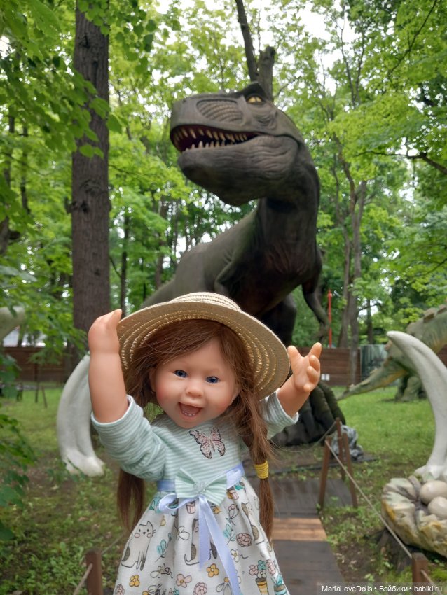 🦖 Динопарк встречает Лею... 🦖