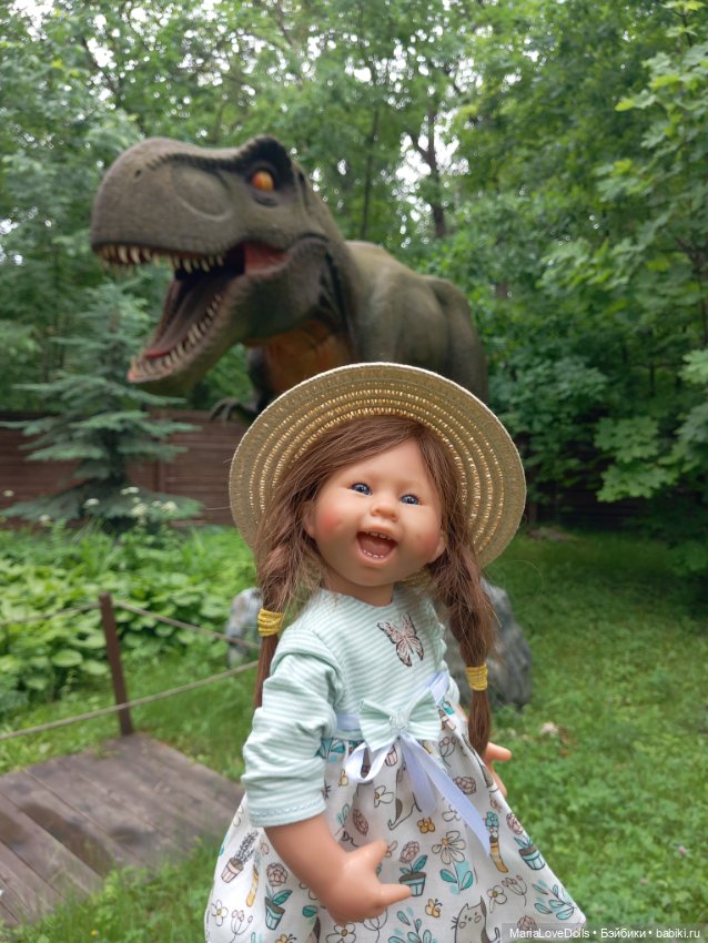 🦖 Динопарк встречает Лею... 🦖
