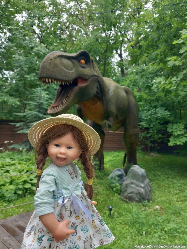 🦖 Динопарк встречает Лею... 🦖