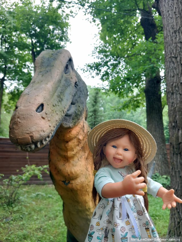 🦖 Динопарк встречает Лею... 🦖