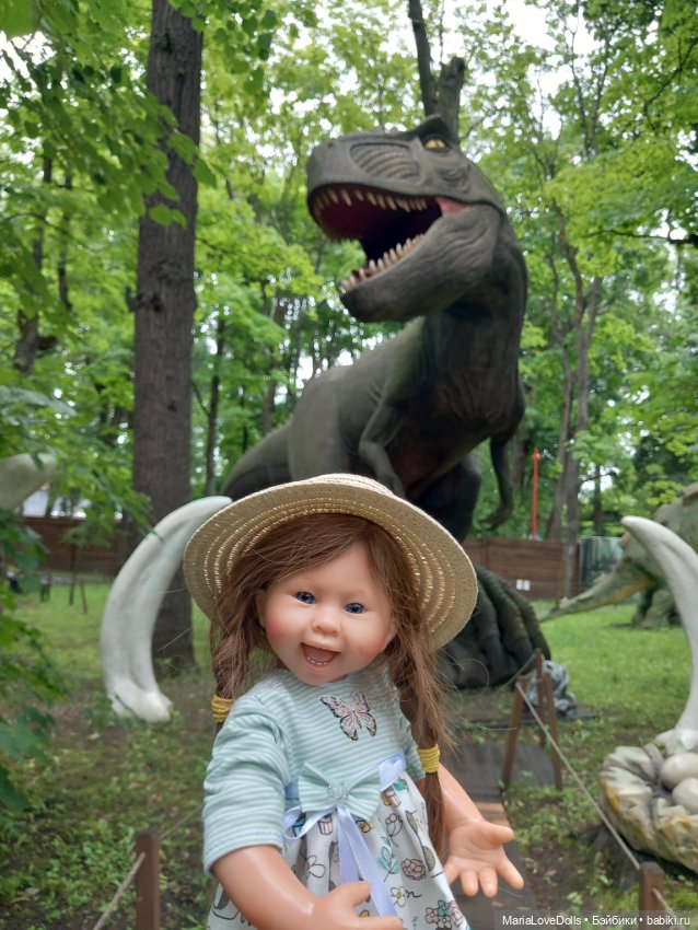 🦖 Динопарк встречает Лею... 🦖