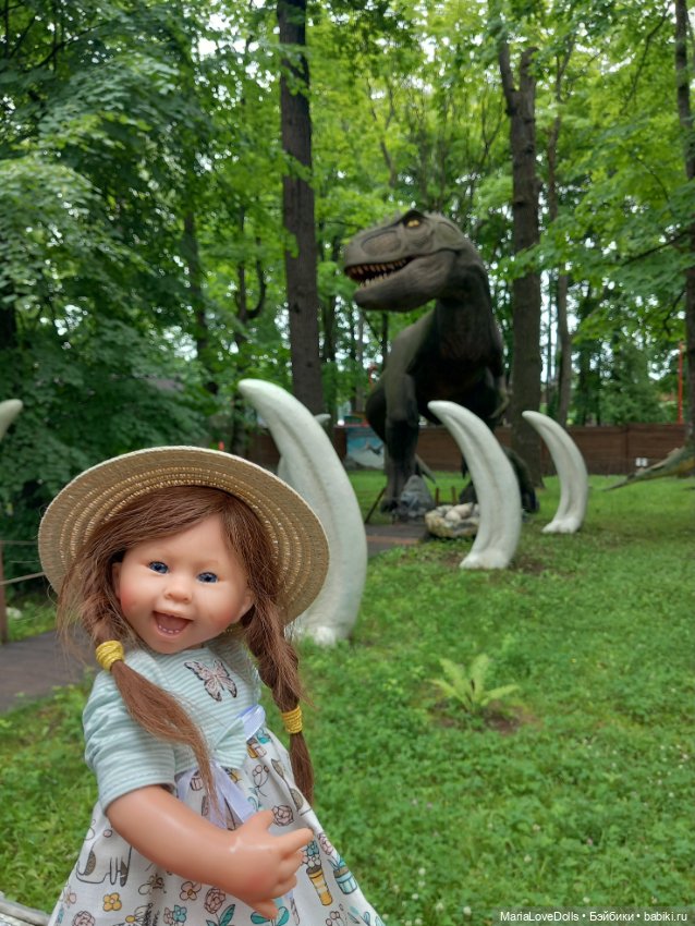 🦖 Динопарк встречает Лею... 🦖