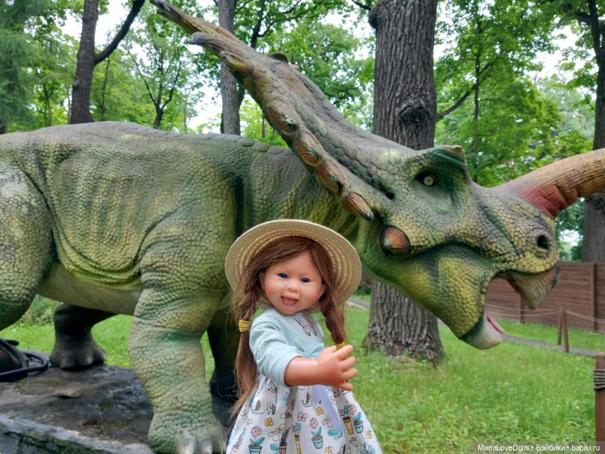 🦖 Динопарк встречает Лею... 🦖