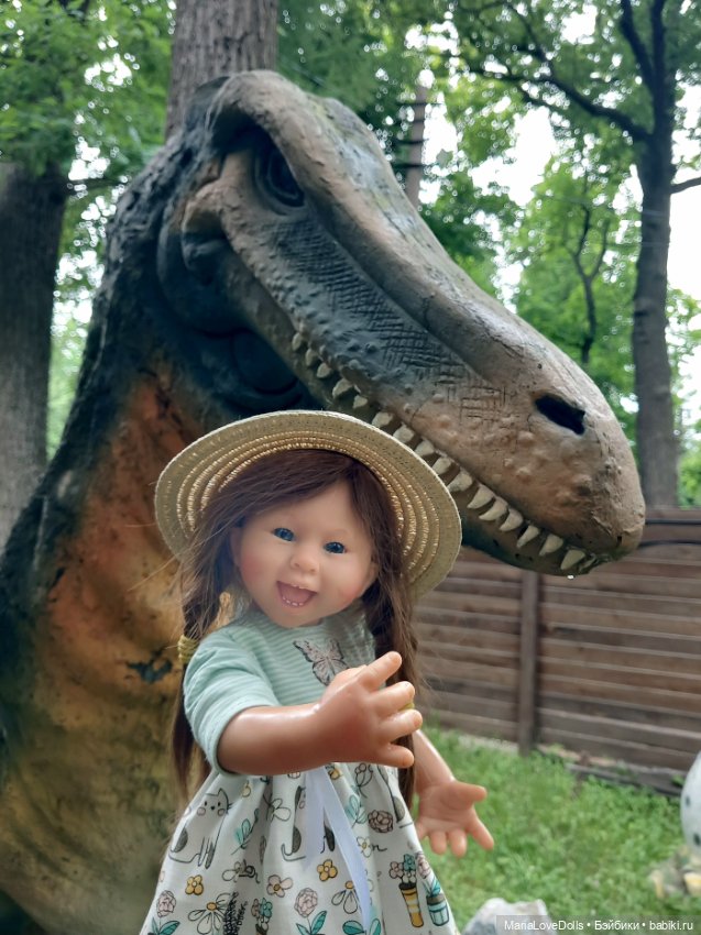 🦖 Динопарк встречает Лею... 🦖