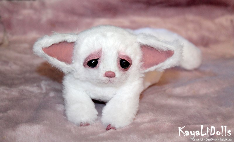 Не котенок, не щенок — Игрушки в смешанной технике (мех и глина): Арт