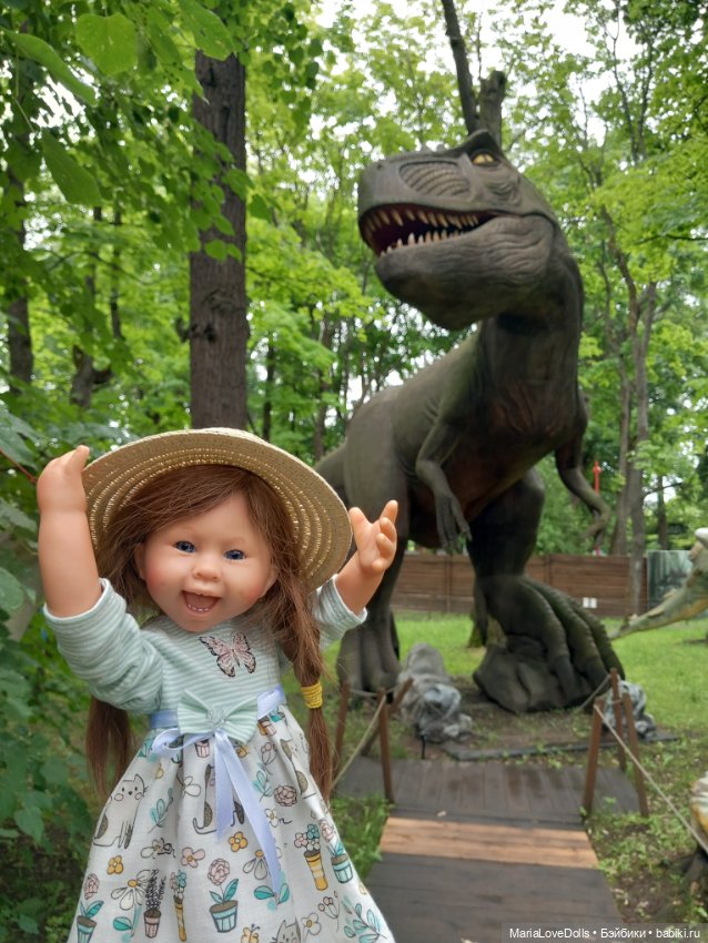 🦖 Динопарк встречает Лею... 🦖