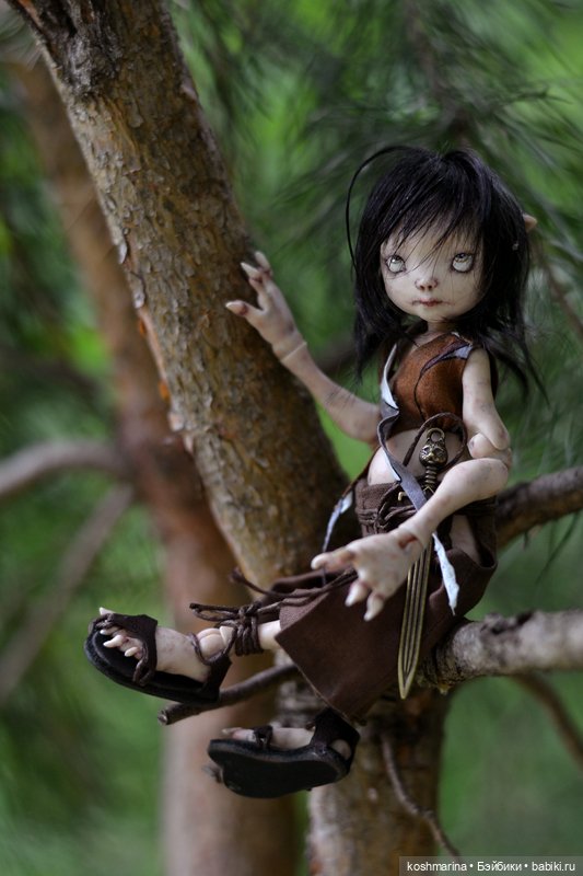 Опасная девочка Крапива — Авторские куклы BJD (БЖД) у нас дома: фото