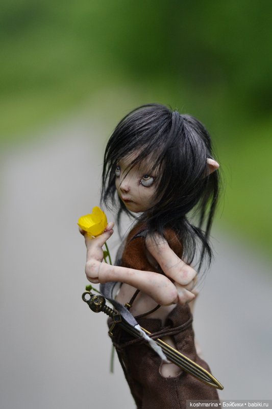 Опасная девочка Крапива — Авторские куклы BJD (БЖД) у нас дома: фото