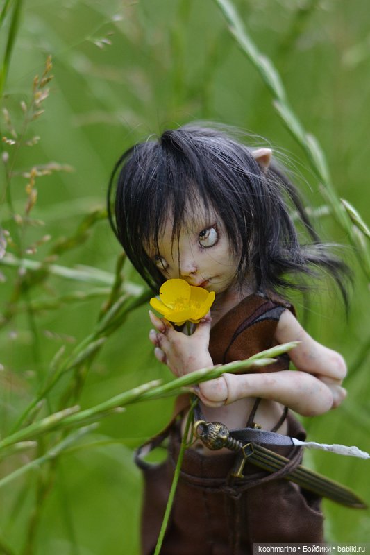 Опасная девочка Крапива — Авторские куклы BJD (БЖД) у нас дома: фото