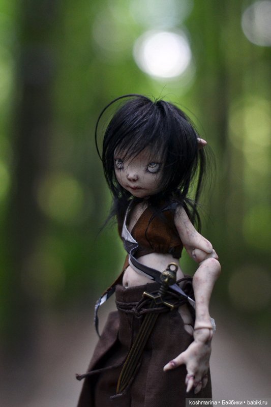 Опасная девочка Крапива — Авторские куклы BJD (БЖД) у нас дома: фото