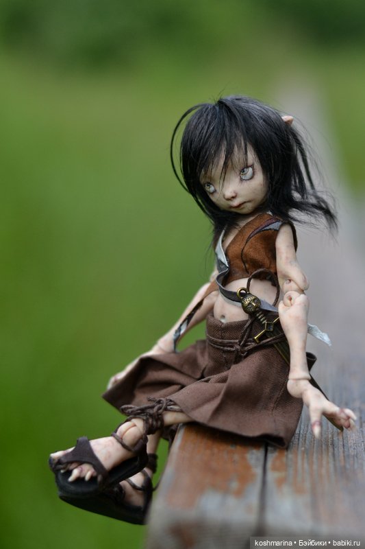 Опасная девочка Крапива — Авторские куклы BJD (БЖД) у нас дома: фото