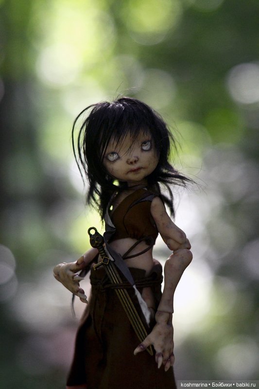 Опасная девочка Крапива — Авторские куклы BJD (БЖД) у нас дома: фото