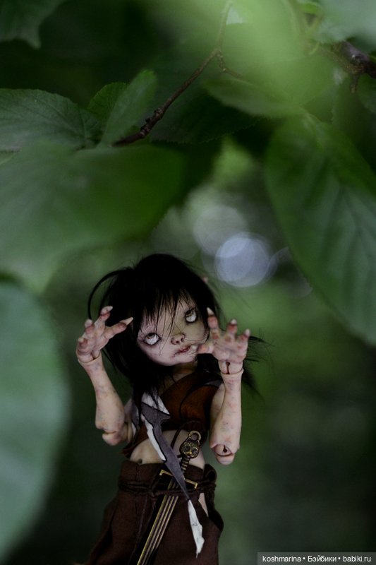 Опасная девочка Крапива — Авторские куклы BJD (БЖД) у нас дома: фото