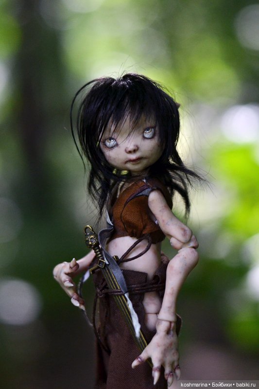 Опасная девочка Крапива — Авторские куклы BJD (БЖД) у нас дома: фото