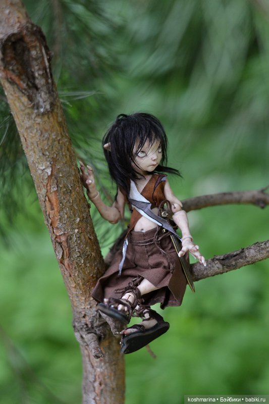 Опасная девочка Крапива — Авторские куклы BJD (БЖД) у нас дома: фото