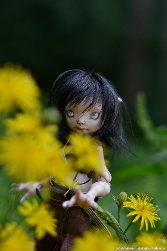 Опасная девочка Крапива — Авторские куклы BJD (БЖД) у нас дома: фото