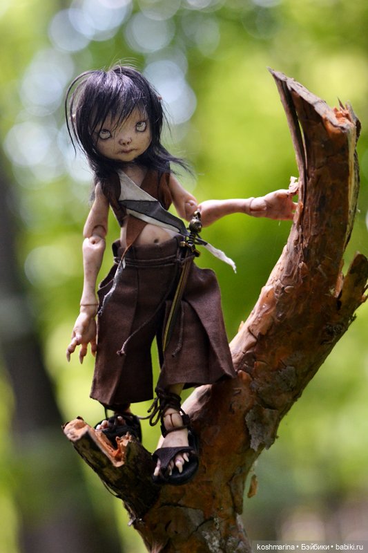 Опасная девочка Крапива — Авторские куклы BJD (БЖД) у нас дома: фото