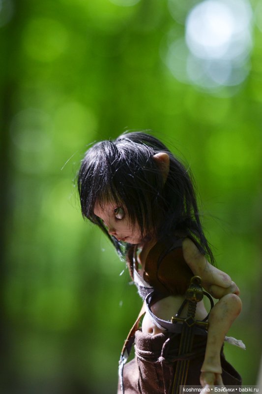 Опасная девочка Крапива — Авторские куклы BJD (БЖД) у нас дома: фото