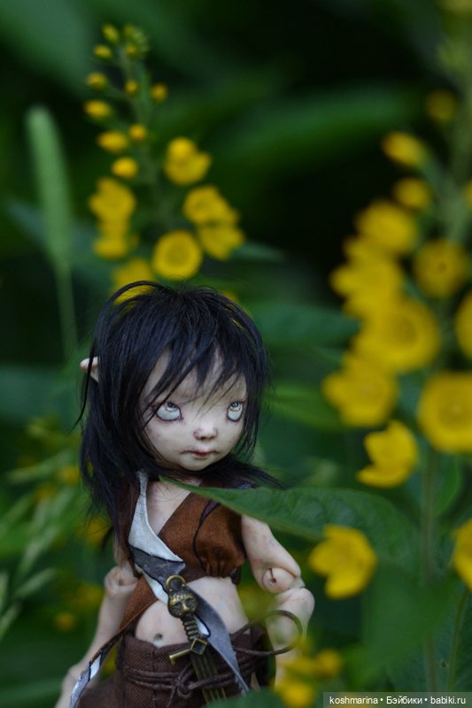 Опасная девочка Крапива — Авторские куклы BJD (БЖД) у нас дома: фото