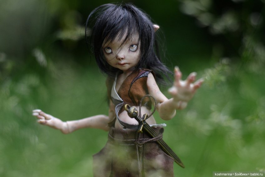 Опасная девочка Крапива — Авторские куклы BJD (БЖД) у нас дома: фото (фото 10)