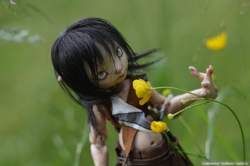 Опасная девочка Крапива — Авторские куклы BJD (БЖД) у нас дома: фото