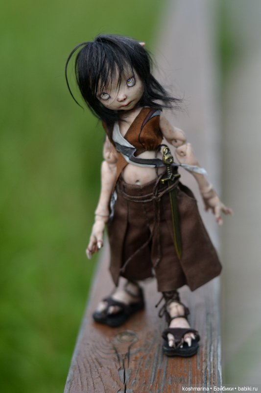 Опасная девочка Крапива — Авторские куклы BJD (БЖД) у нас дома: фото